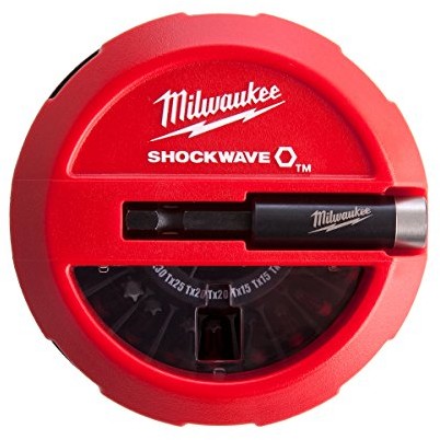 Milwaukee Shockwave Gen II, 15-częściowy zestaw bitów, 1 sztuki,,,,, 4932430904 4932430904