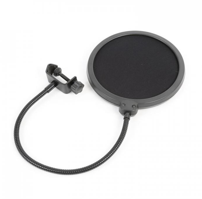 Vonyx Vonyx M06 mikrofon pop filtr 6" osłona akustyczna ekran giętka "gęsia szyja" Sky-188.009