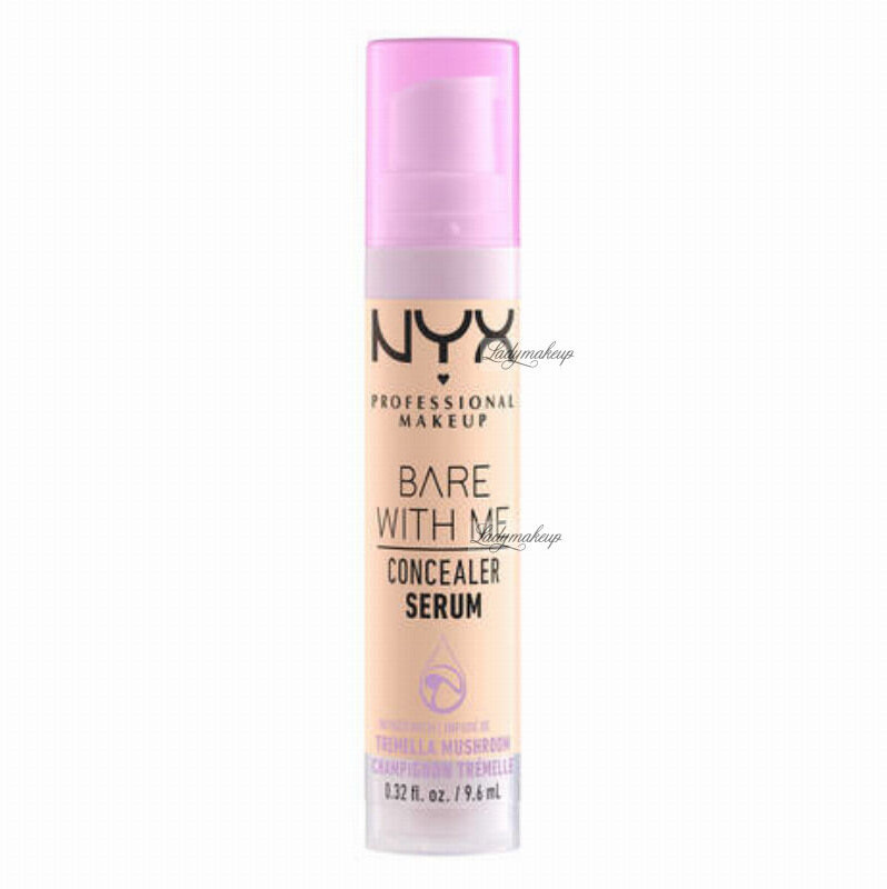 NYX Professional Makeup Professional Makeup - BARE WITH ME - Concealer Serum - Korektor z serum - 9,6 ml - 01 - FAIR