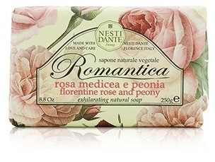 Nesti Dante Romantica mydło toaletowe róża & peonia 250 g