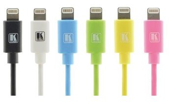Kramer Lightning na USB Sync i kabel do ładowania, 0.9 m biały C-UA/LTN/WH-3