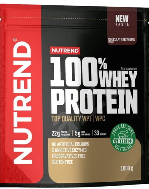 Nutrend 100% Whey Protein New 1000 g karmelowe latte