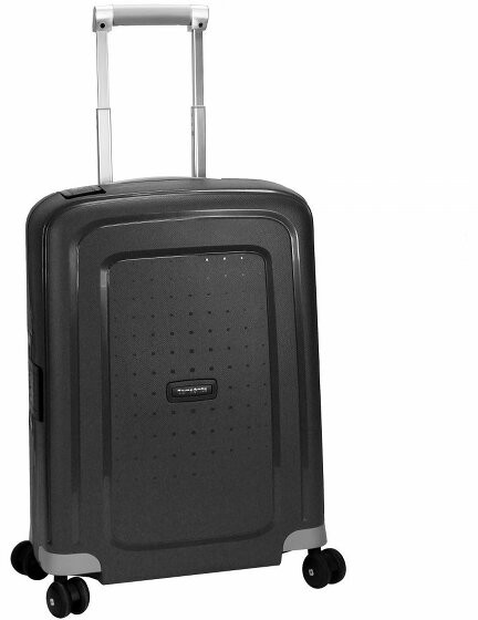 Samsonite S'Cure Spinner Walizka kabinowa na 4 kółkach 55 cm black