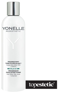 Yonelle Medesthetic Yonelle Medesthetic Progressive Exfoliating Toner Progresywny tonik złuszczający 200 ml
