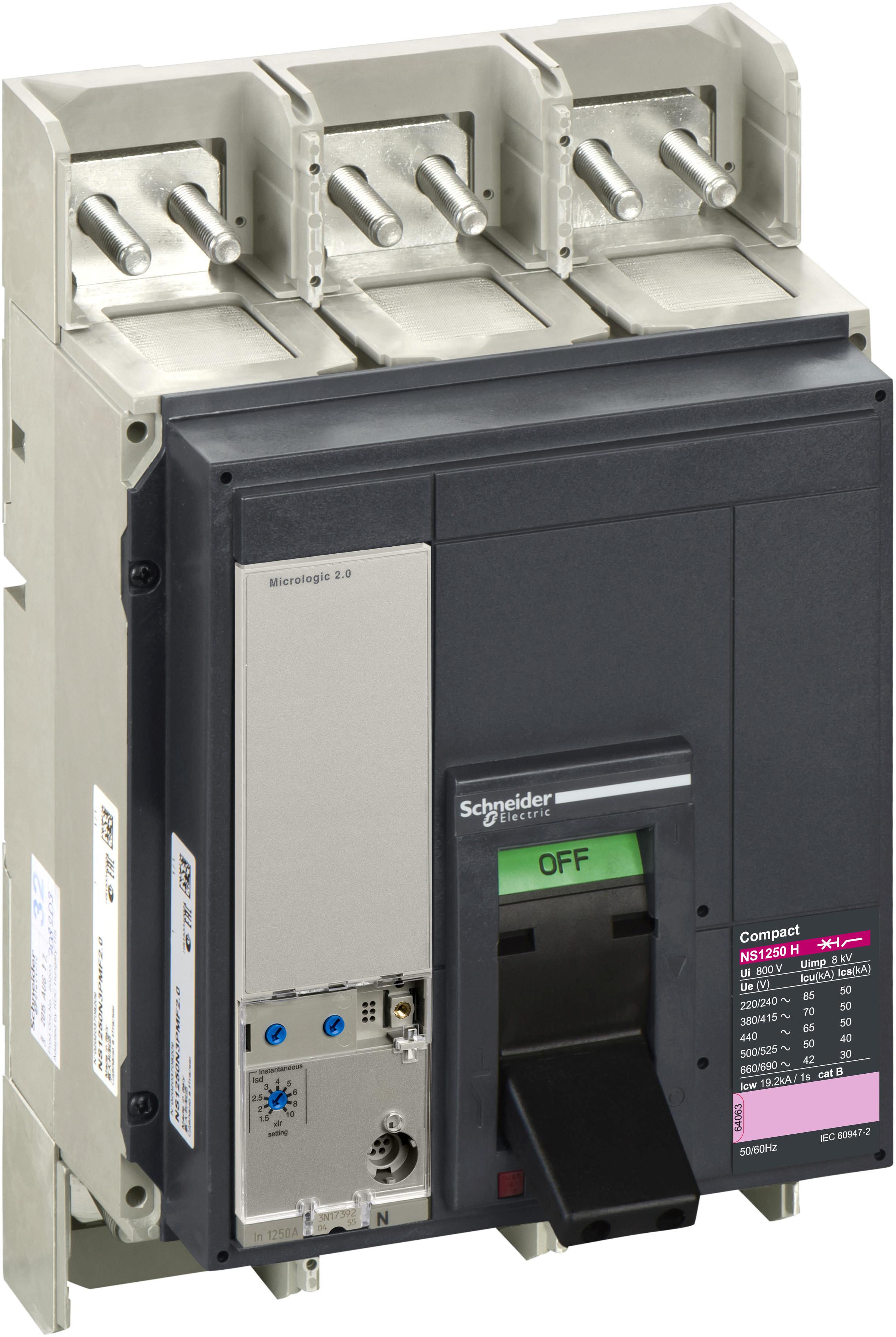 Schneider Wyłącznik-mocy-kompaktowy-NS1250H-Micrologic20-1250A-3P 33479