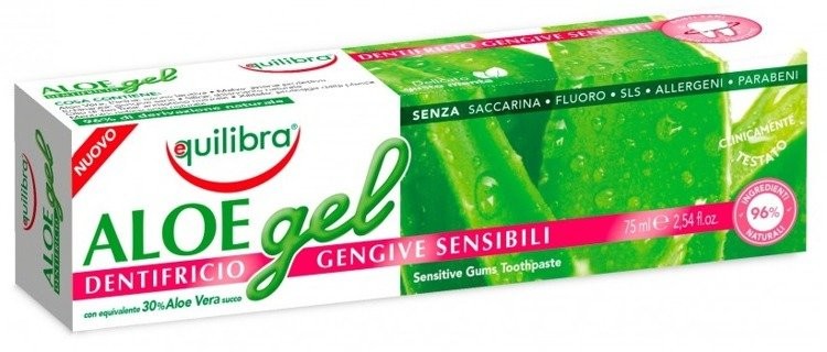 Equilibra Equilibra Pasta do zębów wrażliwych 75ml 1234600779