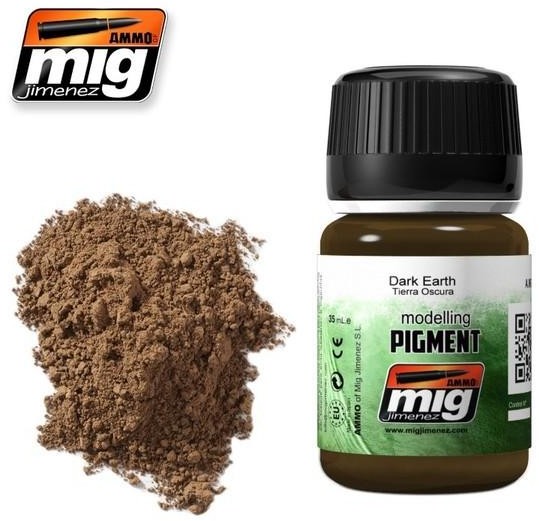 mig Pigment Ammo Mig - Dark Earth mig 3007