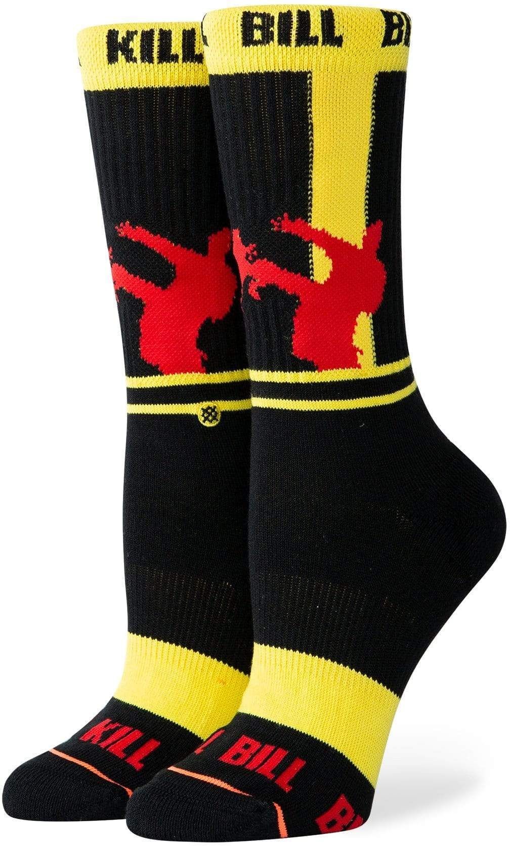 STANCE skarpety damskie STANCE KILL BILL SILHOUETTES Yellow