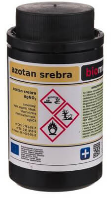 Azotan srebra Lapis AgNO3 100g BIOMUS