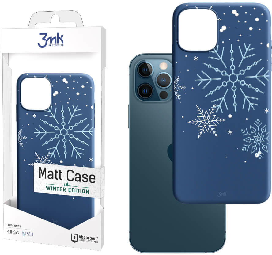3MK Apple iPhone 12 / 12 Pro - Matt Case ALL YOU NEED IS SNOW