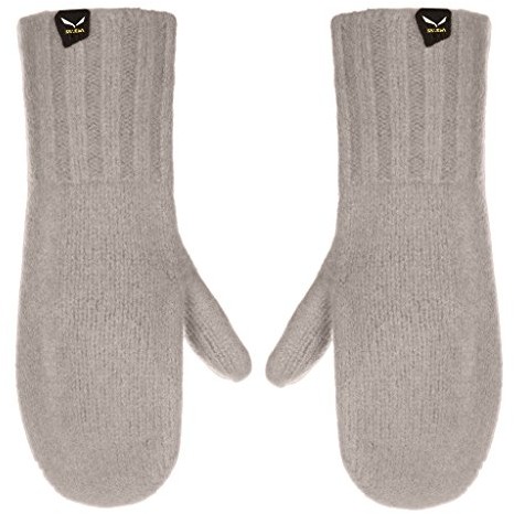 Salewa damski Walk wool 2 tonów średnich rękawiczki, szary, 10 00-0000025059