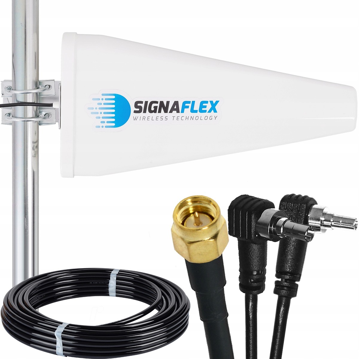 Huawei Mocna Antena Dual Tajfun 3G 4G Lte 40dBi B618 B529