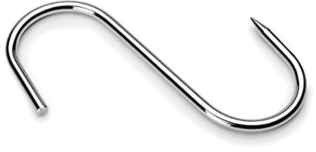 Lacor 39043 hak 12 cm Butcher 1 koronka (6 sztuki), szary 39043
