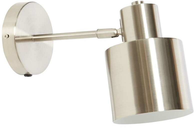 Hübsch SIMPLY Kinkiet Ścienny - Srebrny 991323
