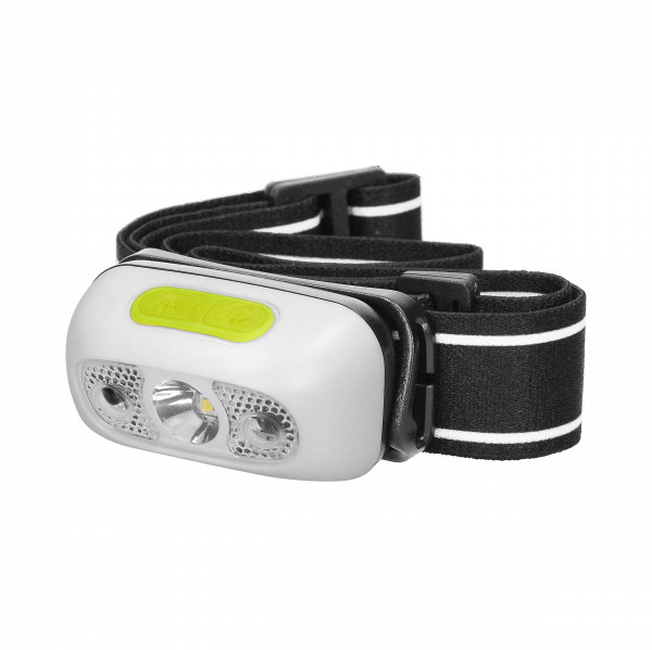 ORNO Latarka czołowa LED 5W, 230lm, 1200mAh Li-ion, ruchoma głowica