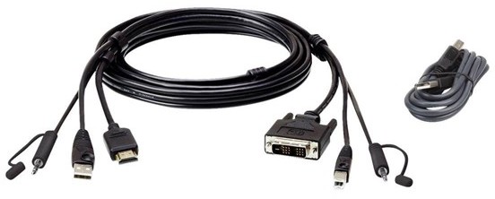 Aten CABLE KIT HDMI /USB/SP - DVI-Dd L:1.8M 2L-7D02DHX2