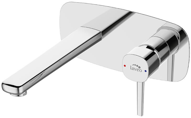 Laveo Bateria umywalkowa podtynkowa chrom POLLA Laveo BAP 022P
