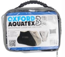 Oxford OXFORD aquatex podwójne osłonie zabezpieczającej do rowerów, srebrny 590-CC102