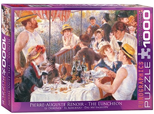 Eurographics Puzzle części 1000 Renoir: Śniadanie wioślarzy 02031 firmy
