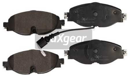 MaxGear Zestaw klocków hamulcowych, hamulce tarczowe 19-2143