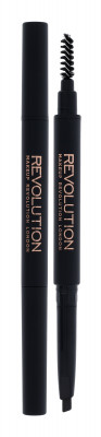 Makeup Revolution London London Duo Brow Definer kredka do brwi 0,15 g dla kobiet Dark Brown