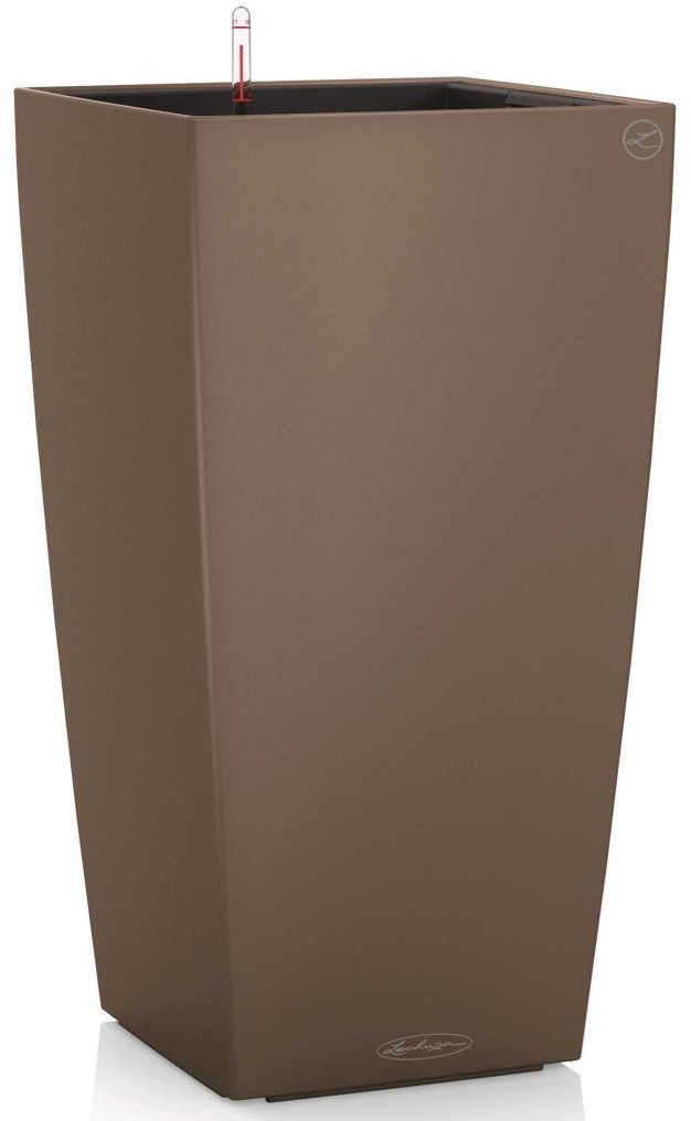 Lechuza Donica Cubico Color 40 ALL-IN-ONE, muszkatołowa, 13151