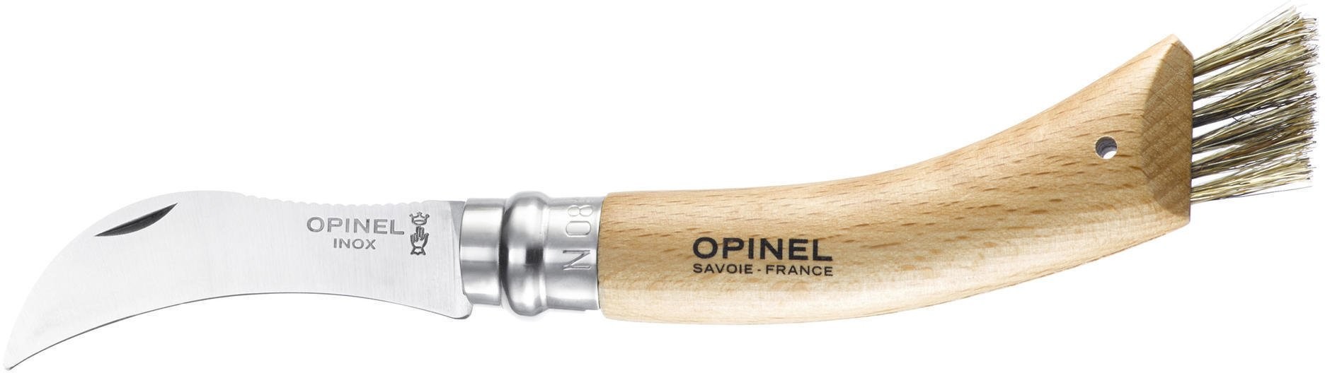 OPINEL Nóż turystyczny Opinel nr 8 nierdzewny na grzyby Unisex