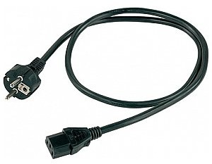PROEL SM300LU15 Kabel zasilający (3 x 1 mm2) Schuko 16A na IEC - 15m SM300LU15
