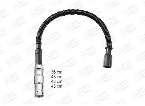 Champion Zestaw przewodów zapłonowych CLS078