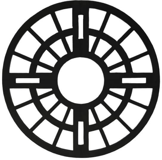 Ecotravers Podkładka amortyzująca TPR 3mm do wspornika ETP