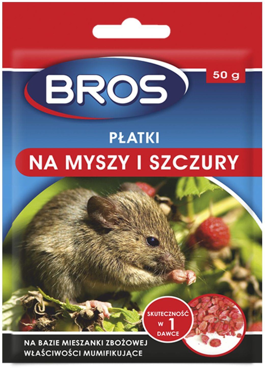 Bros PŁATKI NA MYSZY 50G