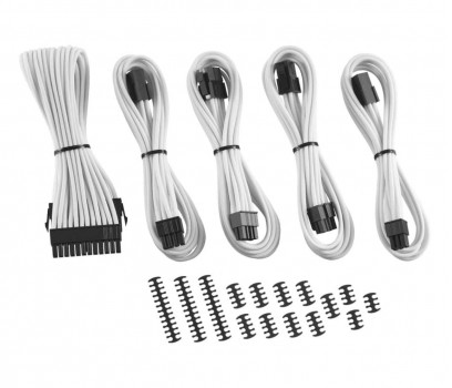 CableMod ModMesh Cable Extension Kit 8+6 Białe