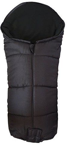 Jane Worek stóp Deluxe/Cosy Toes kompatybilny z Rider wózek czarne