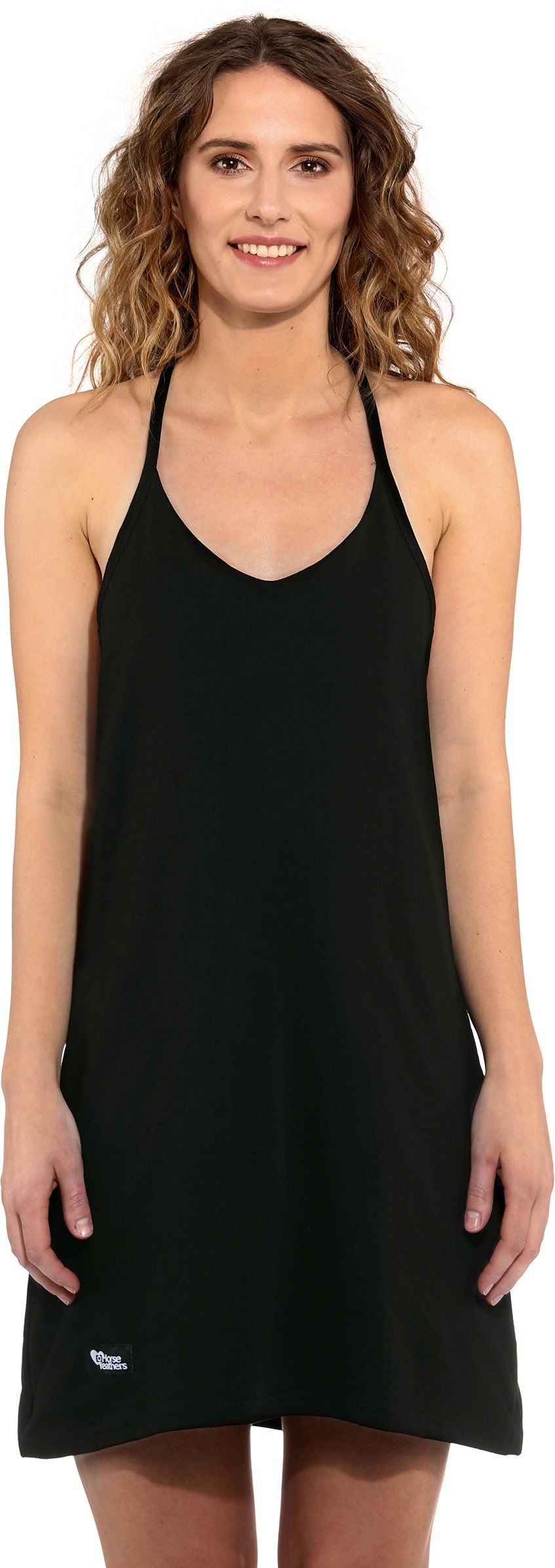 HORSEFEATHERS sukienka damska HORSEFEATHERS VIOLA DRESS Black)