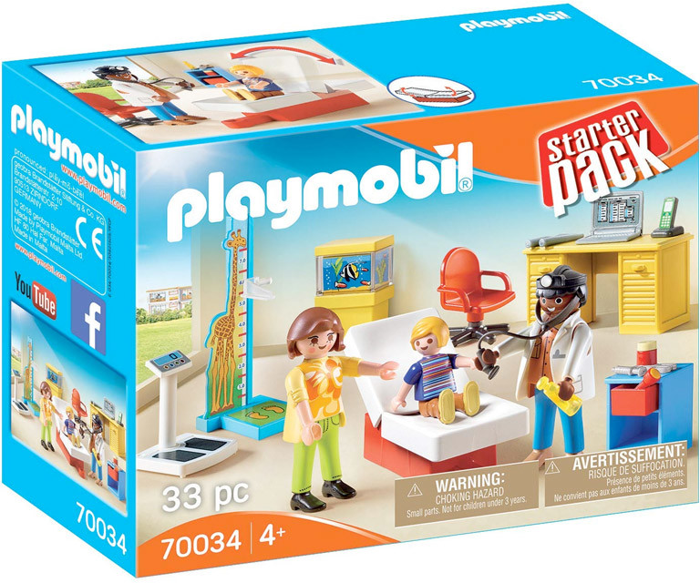 Playmobil Starter Pack Lekarz dziecięcy 70034