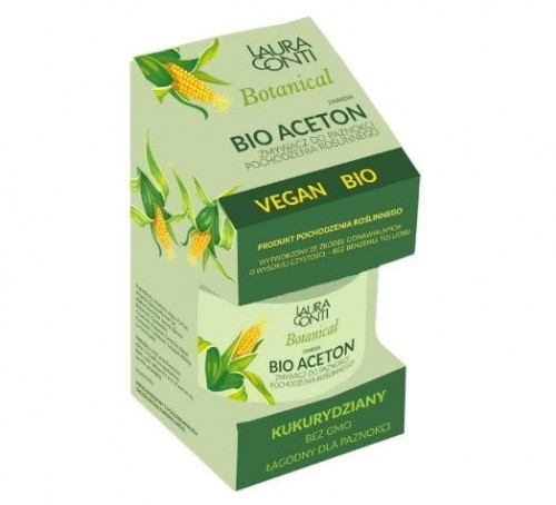Laura Conti Coloris Sp. z o.o. Botanical Bio Aceton zmywacz do paznokci pochodzenia roślinnego FDFA-6633F