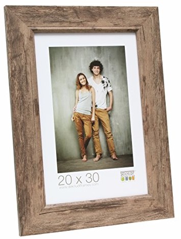 Deknudt Frames S48SH3 ramka na zdjęcie 13x18, brązowe drewno S48SH3-13.0x18.0