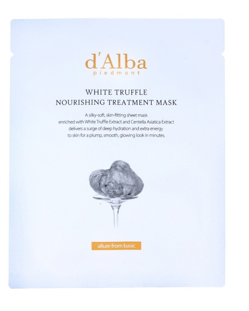 KOREA D`Alba White Truffle Odżywcza Maska na twarz w płacie 25ml 129189
