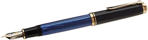 Pelikan luksusowy Souverän M800 fountain Pen, czarny/niebieski 995951