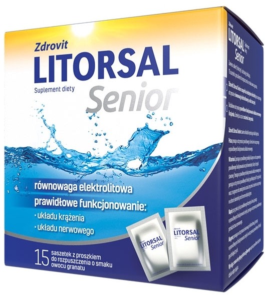 Natur Produkt Zdrovit Zdrovit Litorsal Senior x15 saszetek