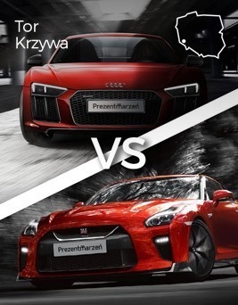 Jazda Audi R8 vs Nissan GT-R  Tor Krzywa P0004027