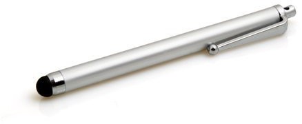 System-S Stylus rysik pojemnościowy ekran pojemnościowy ekran do smartfonów, ekranów dotykowych telefonów komórkowych, tabletów, PC, PDA, srebrny 34759750