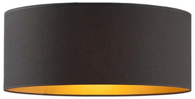 LYSNE Nowoczesny plafon pokojowy DUBAJ GOLD fi - 30 cm 14528/181