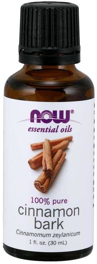 Now Foods 100% Olejek z Kory Cynamonu Cinnamon Bark - Cynamon (30 ml)