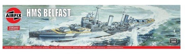 AirFix Brytyjski Krążownik HMS Belfast model do sklejania A04212V