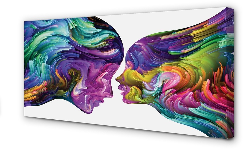 PL Tulup Obrazy na płótnie Ludzie mazy 125x50cm