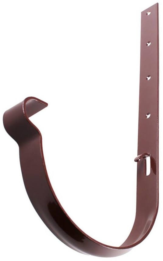 Hak rynnowy długi 130 mm Brąz