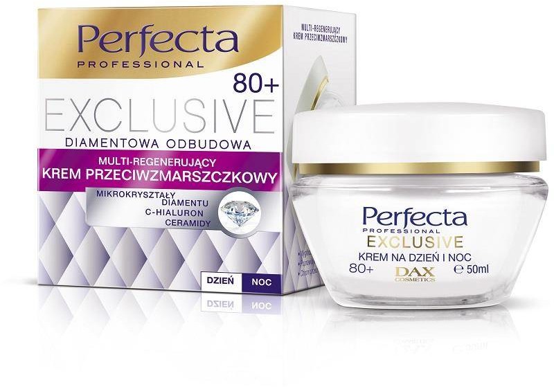 DAX Cosmetics Exclusive 80+ multi-regenerujący krem silnie przeciwzmarszczkowy na dzień i na noc 50ml