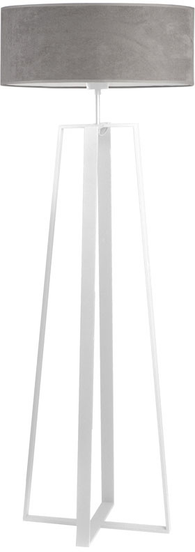 Lysne Lampa podłogowa z welurowym abażurem MOSS VELVET 14520V/4