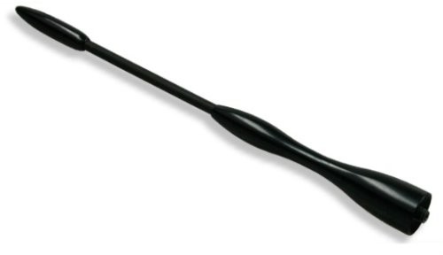 akhan-tuning akhan antena antb165  wzornictwo czarna krótki pręt aluminium (długość 168 MM) ANTB165